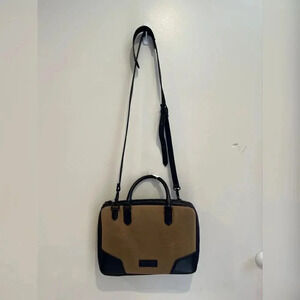 Ben Minkoff Leather Canvas Bag
